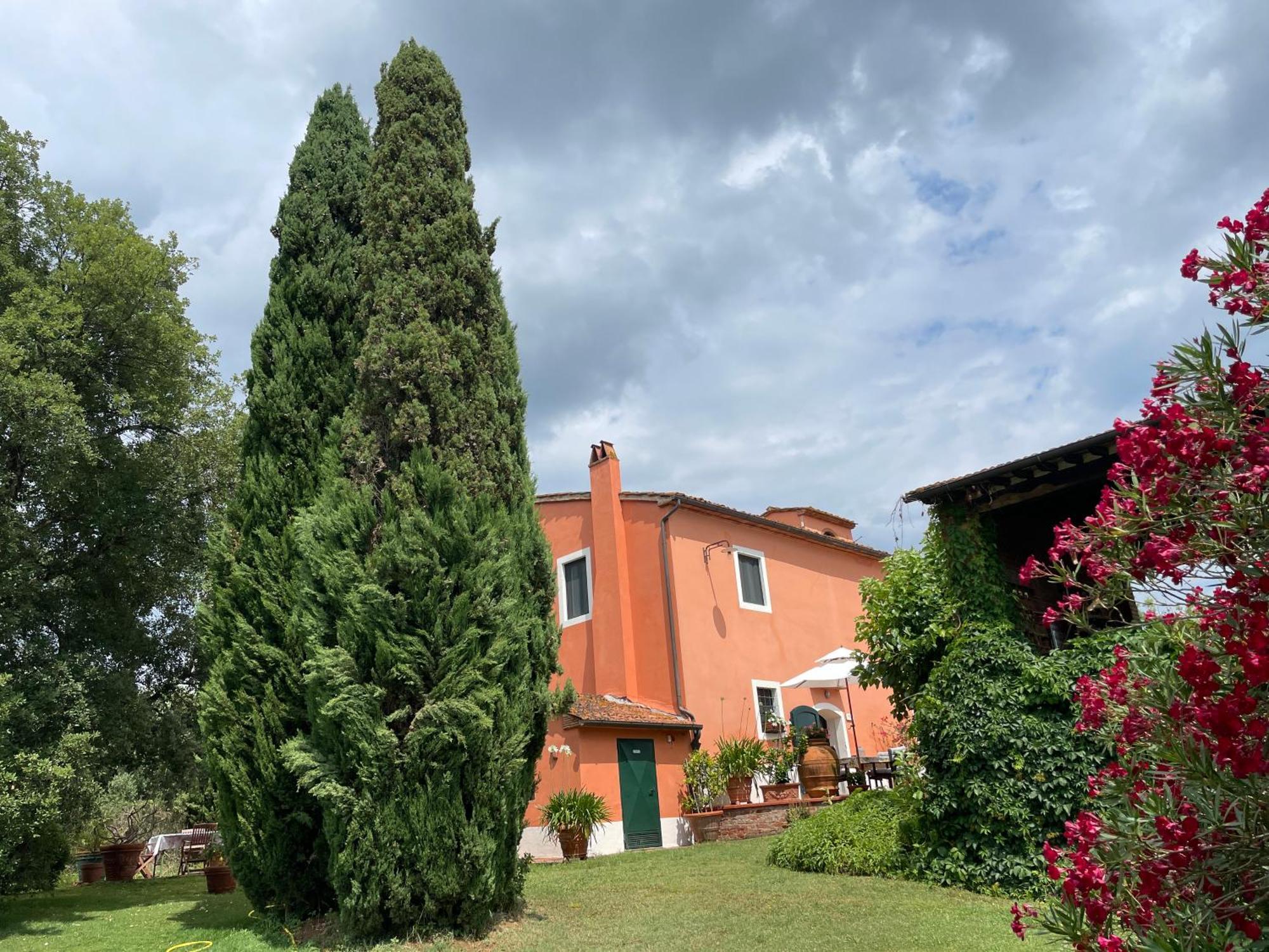 Agriturismo Podere Marchiano Larciano Exteriör bild
